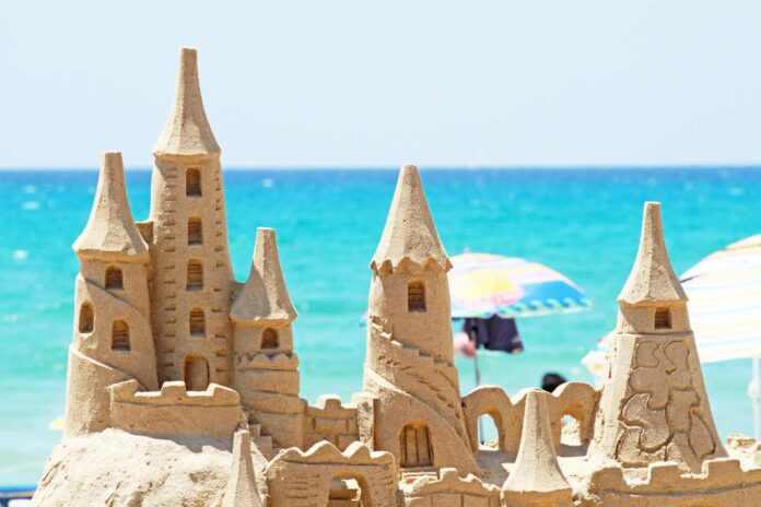 beach-sandcastle-day