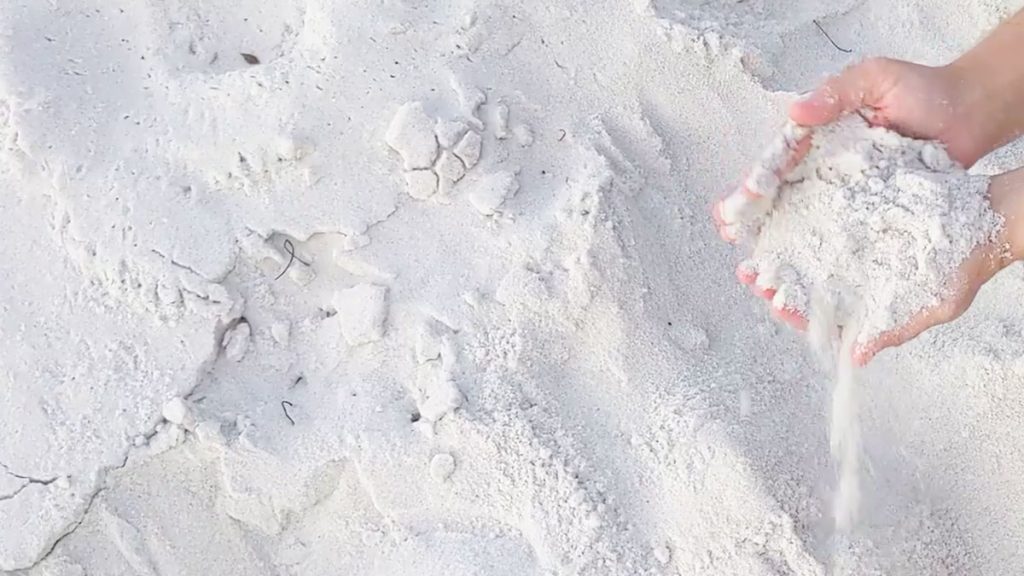 Florida Panhandle White Quartz Sand