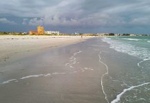 Treasure Island in St. Pete Beach, Florida