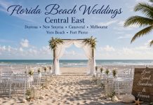Central East Florida Beach Weddings: Sand, Wonder & Calm