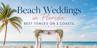 Florida Beach Weddings: Let’s Talk Sand, Barefoot, Vibe & FAQs Florida beach wedding venue options across the Gulf, Atlantic, and Treasure coasts